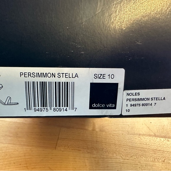 Dolce Vita Noles Persimmon Stella 3” Heels Size 10 - Picture 3 of 4